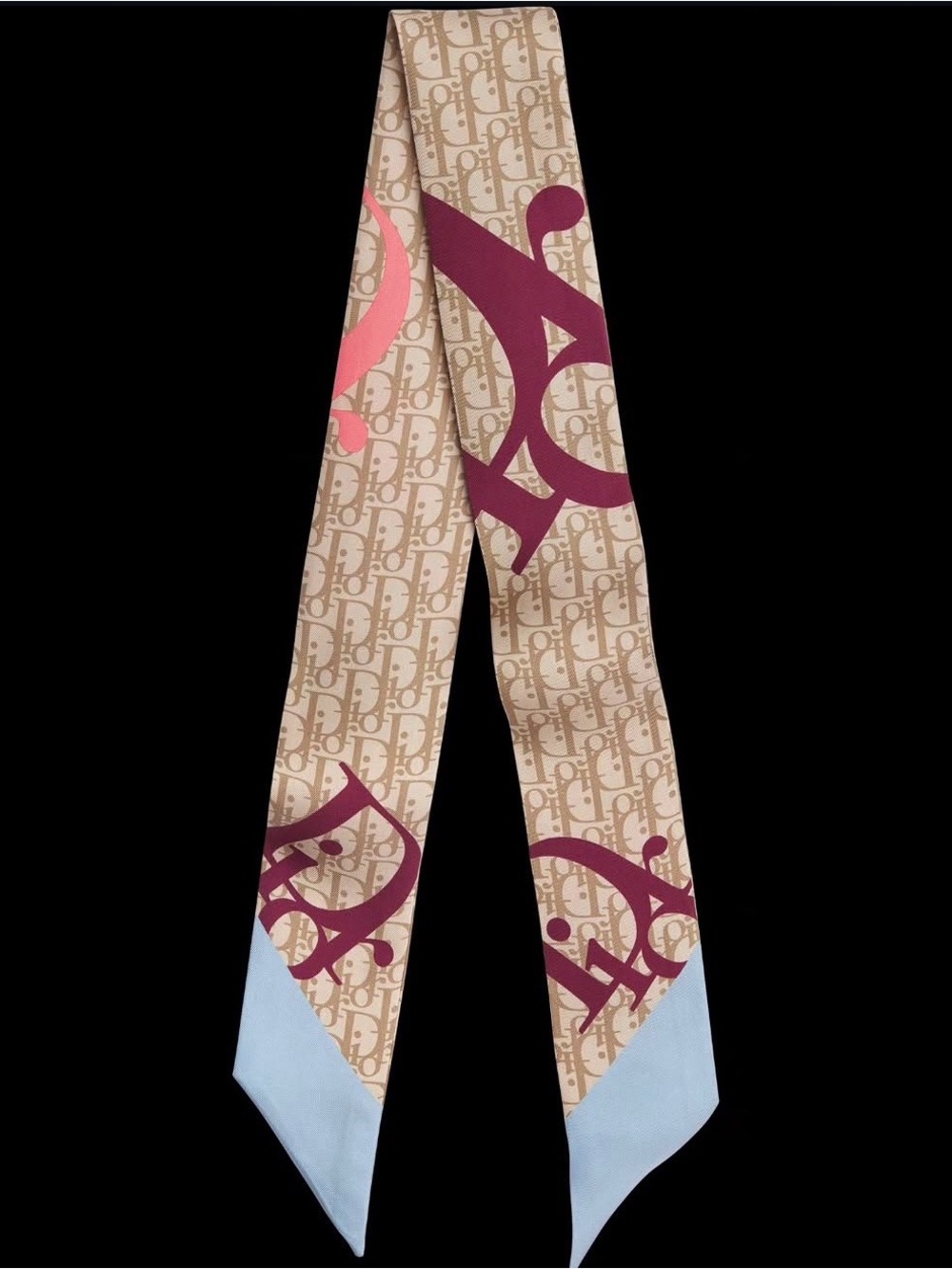 Dior Mitzah silk twilly